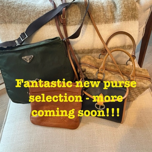 Prada Handbags - Fantastic Bag Selection - More coming soon!
